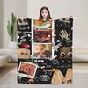 Jack Stauber Mix Blanket Super Soft Cozy  Throw Blankets For Sofa 50X60 Inch Multiple Sizes Plush Thin Quilt