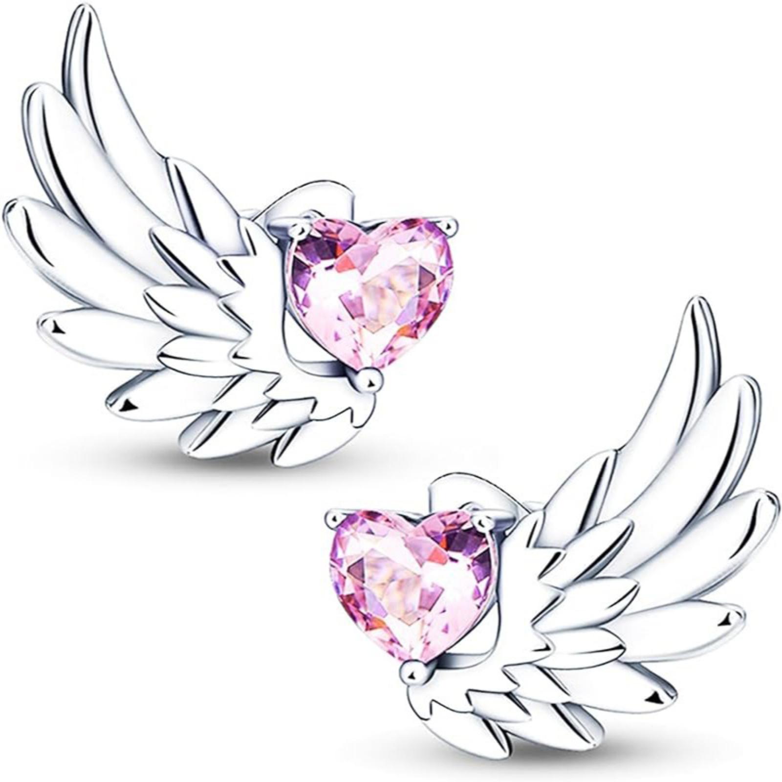 

Asymmetrical Alloy Earrings For Women With And Hearts One Size