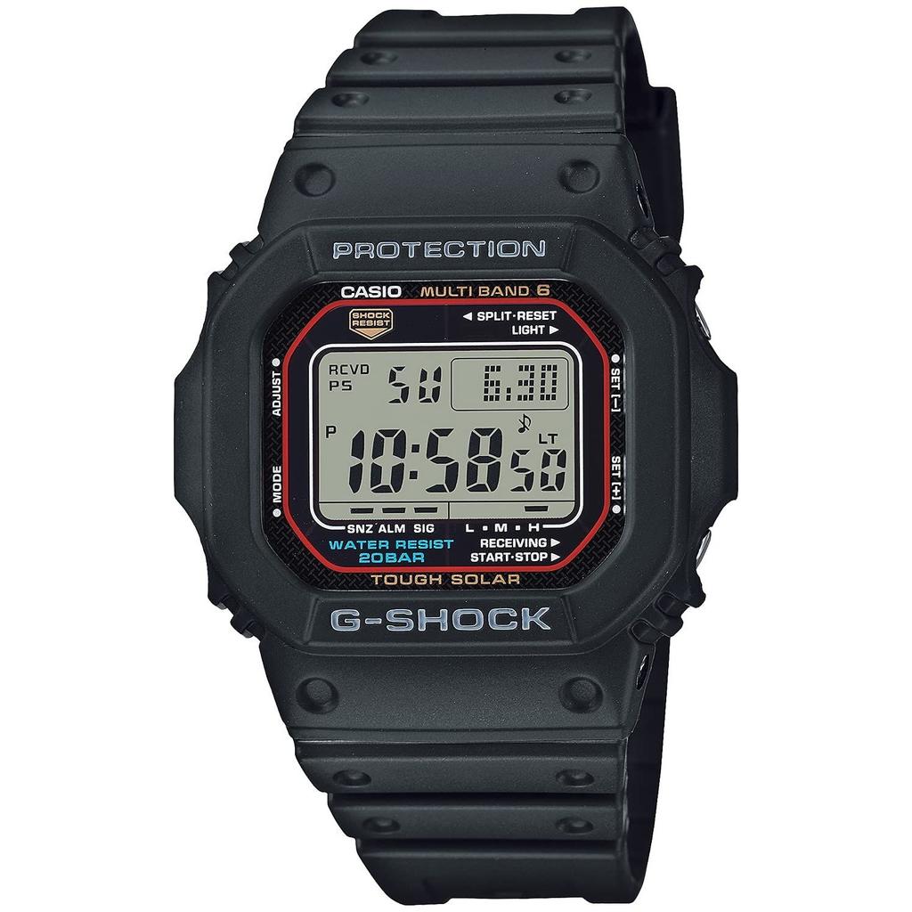 Casio Wristwatch G-Shock Domestic Genuine Product Radio Solar Super Illuminator Type (High Brightness LED Light) GW-M5610U-1JF Mens Black