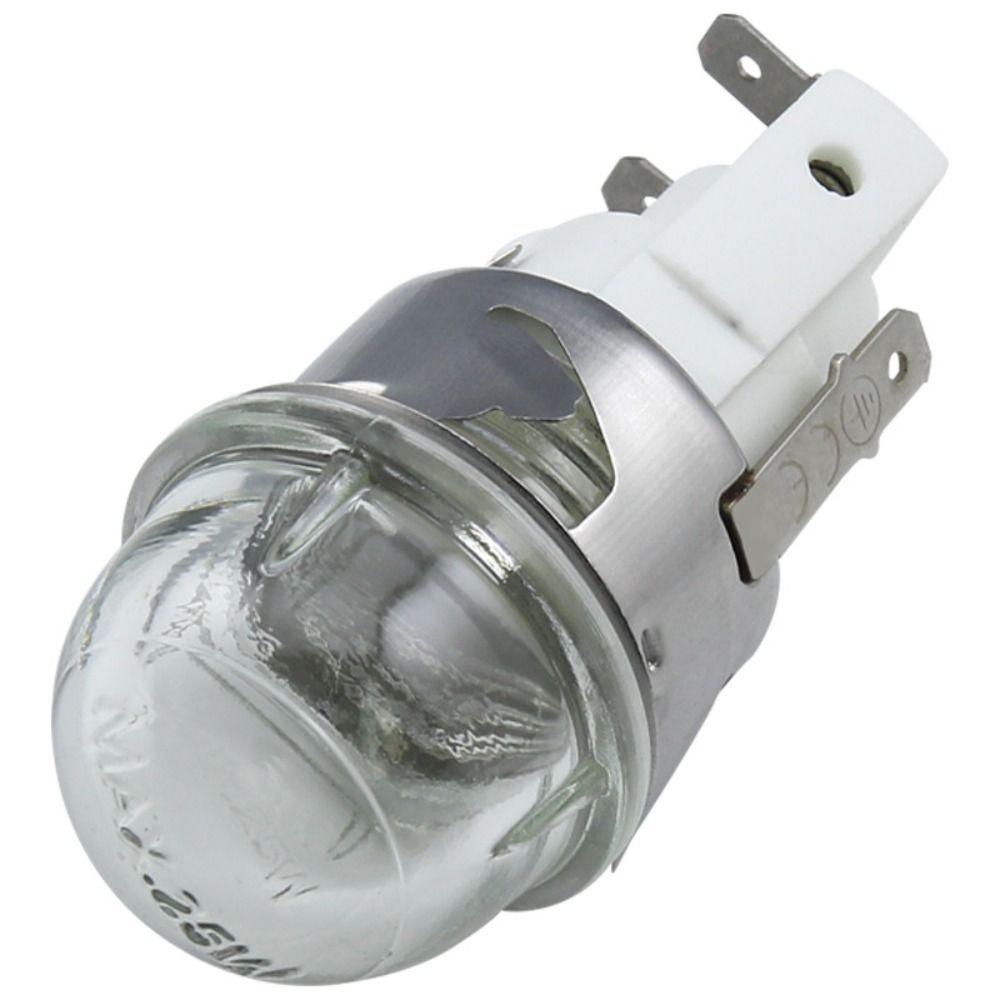 

E14 Oven Lamp Holder Ceramic Base High Temperature Resistant Illumination Lamp Holder Round Head 25W Oven Lamp Cap Microwave