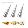 12 STÜCKE Edelstahl Backhörnchen DIY Backwerkzeug Spiralförmige Croissantform