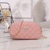 Embroidered Diamond Versatile Shoulder Messenger Women's Bag Chain Fashionable and Simple Mobile Phone Change Bag
