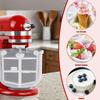 Ice Cream Maker Attachments Ice Cream Mixing Stand Plastic Texture Mixing Holder Suitable for 4.5QT 5QT 6QT Models