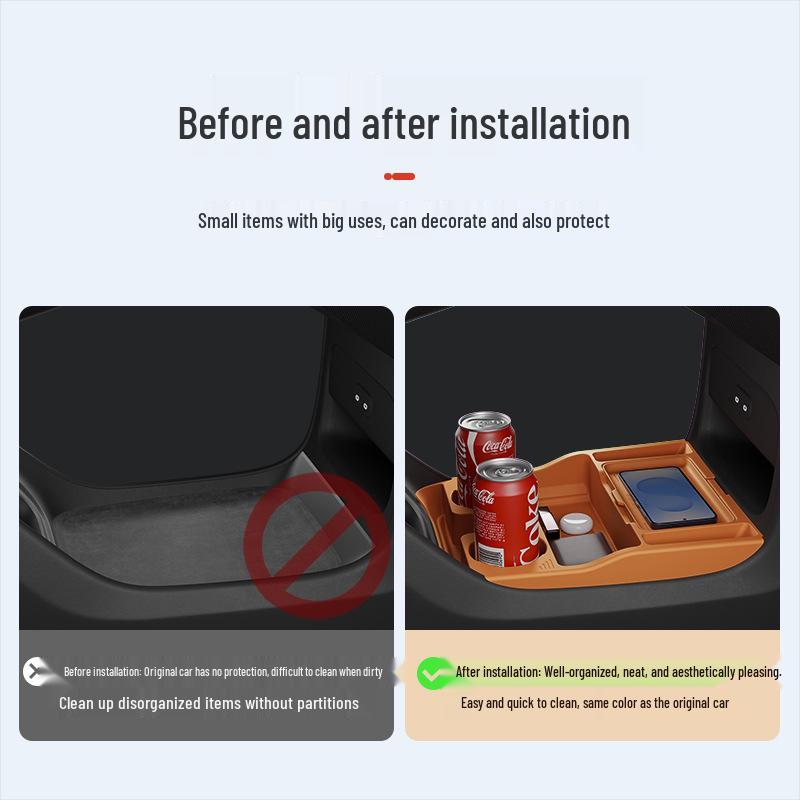 Silicone Protective Pad for Xiaomi YU7 Center Console Storage Box