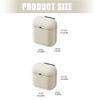 Space Saving Wall Mounted Trash Can Waterproof Plastic With Lid For Kitchen Bathroom Office Dorm