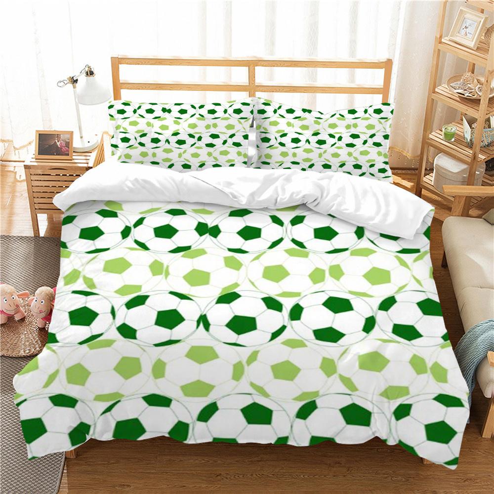 Football Bedding Cover Unique Design Home Bedspreads Polyester King Size Bedding Highly Duvet Cover Sets Soft Bed Sets