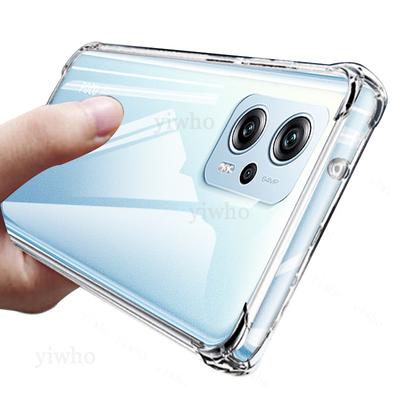 Luxuriöse, durchsichtige, weiche Silikonhülle für Xiaomi Poco X4 GT, stoßfest, transparent, Pocox4 Gt X4gt, Handyhüllen, Rückseitenabdeckungen