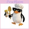 Penguin Plush Toy With Glasses And Hat For Gift Lovers And Collectors