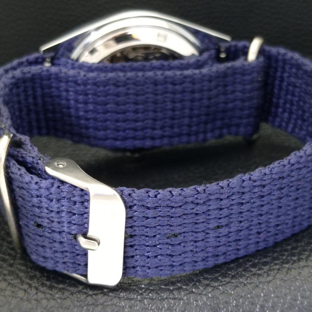 AUTOMATIC VINTAGE REFURBISHED SEIKO 5 JAPAN MENS BLUE COLOR DIAL WATCH a440623-9 Sk-a440623-1