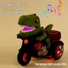 Electric T-Rex Stunt Motorcycle Toy for Kids