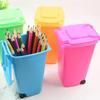 Mini Pot Pencil Tip of Trash Organizer Brush Pen Pocket Office Storage Box LW