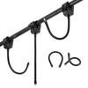Adjustable Garland Hanger for Front Door Extendable Metal Plant Hanger with Hook No-Drilling Installation