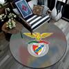 Sport Lisboa E Benfica2 Round Area Rug,Carpet Rug for Living Room Bedroom Sofa Playroom Decor,Non-slip Floor Mat