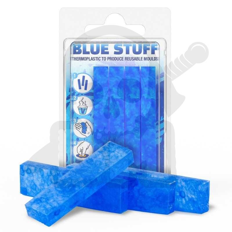 Green Stuff World - Blue Stuff Mold (4 bars) - Herbruikbare mallen maker