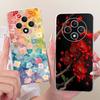 For Oppo Reno 12F 5G Case Reno12 FS Cool Dragon Tiger Painted Cover Soft Silicone Phone Case For Oppo Reno12 F 4G Reno12F Fundas