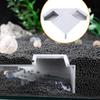 Underground Corner Tunnel for Aquarium Cave/ Fish Tank For Aquatic Pets To Breed Play AndRest Fish Tank Ornaments Viewing