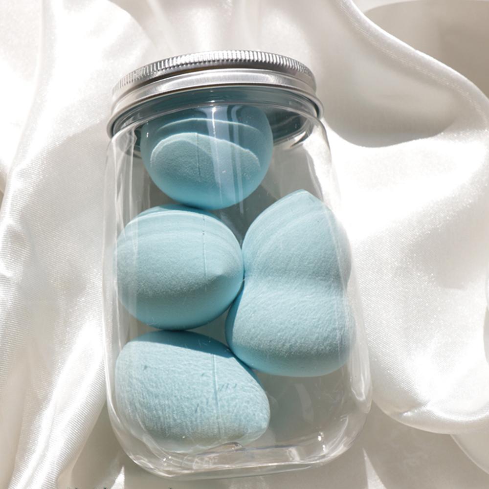 Make-up-Schwamm in verschiedenen Größen, für den trockenen und nassen Gebrauch, Kosmetik-Quastenschwamm, Foundation, Puder, Rouge, Beauty-Tools mit Aufbewahrungsbox