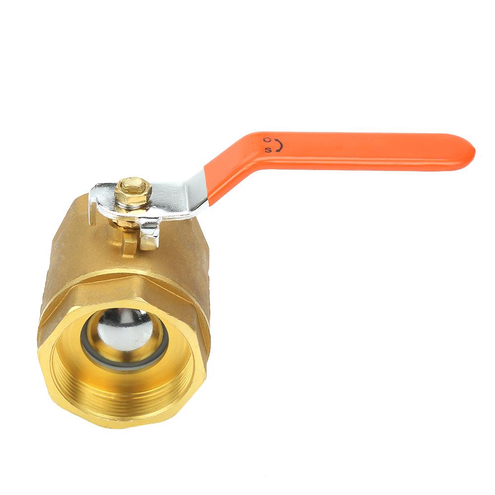 1pc DN50 2 BSP Brass Pipe Ball Valve 1.6MPa for Water Oil Gas