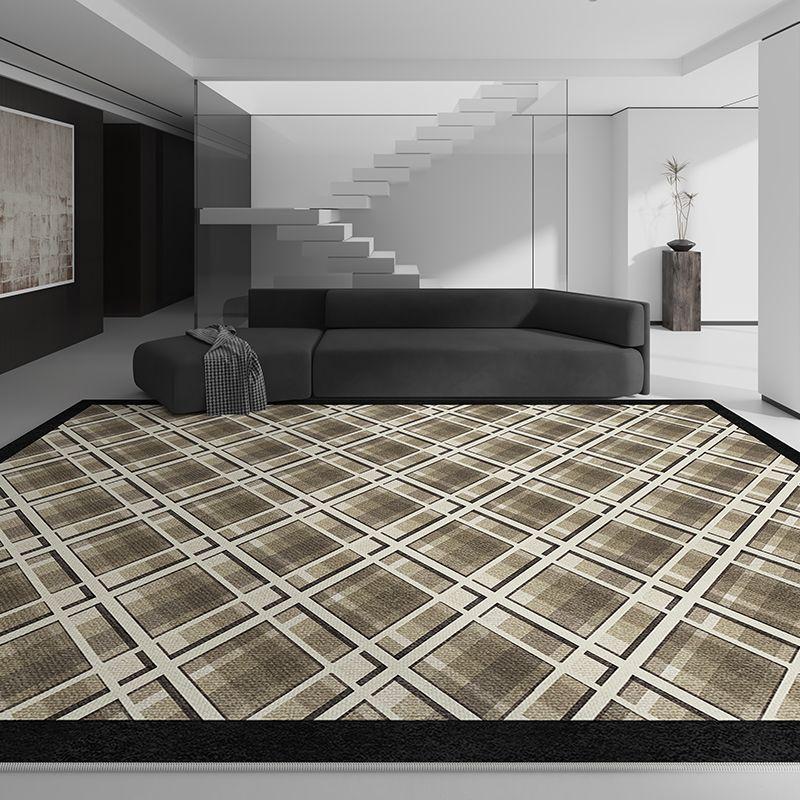 

Простий Сучасний Килим Прикраса Вітальні Домашній Декор Спальні Килим Під Диван Кавовий Столик Легка Розкіш Висококласне Відчуття Килимок для Підлоги 80x100cm 31.5x39.4in