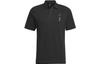 Wuji Series Polo Shirts Men's Black Polo Collar Moderate Straight Fit IA8105