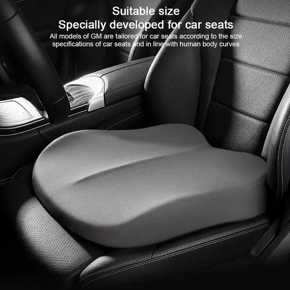 NEW Car Booster Seat Cushion Heightening Height Boost Mat Breathable Portable Car Seat Pad Fatigue Relief Suitable For Cars