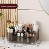 High-End Cosmetic Storage Box: Large-Capacity Organizer for Lipsticks, Eyebrow Pencils, and Skincare Products. Perfect for Desktop Dressing Tables.