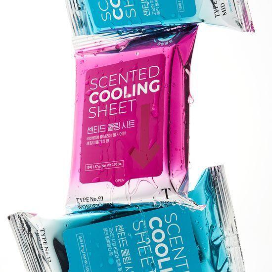 TYPE No. Scented Cooling Sheet 15 Sheets (No. 12 / No. 91)
