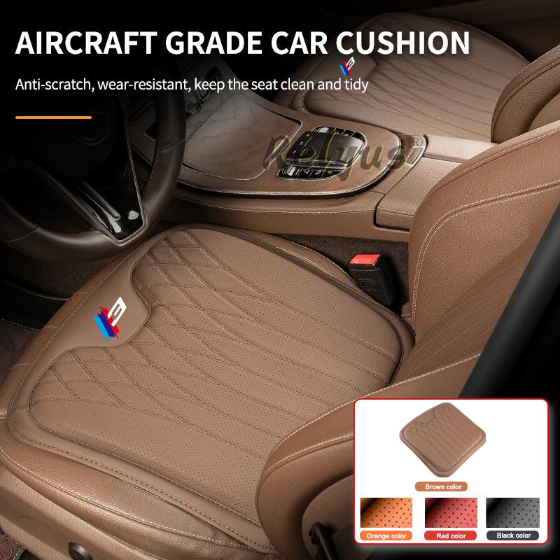 Weiches Auto-Sitzkissen PU-Leder Belüftet Ganzjahres-Sitzkissenbezüge für BMW 3er Serie 3GT G20 G21 G28 F30 F31 F34 F35 F36