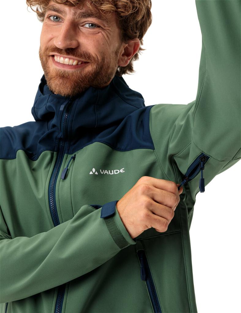 VAUDE Roccia II Softshell Jacket Softshell Jacket II Men (42291) woodland/dark sea