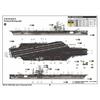 Trumpeter 1/700 Scale US Navy Aircraft Carrier CV-67 John F. Kennedy Plastic Model Kit 06716