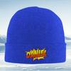 Comic style textname Daniel in bold Men Women Unisex Knitted Hat Beanie Pullover Cap Winter Thermal Warm Christmas Outdoor Cyc