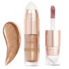 INSIGHT Sheer Radiance Highlighter (Bernsteinfarbene Aura) | Taufrisches, leuchtendes Finish | Leichte, seidige & verblendbare Formel mit lichtreflektierenden Pigmenten |