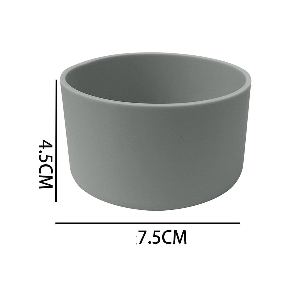 7.5/9cm Silicone Cup Base Protective Cover Rubber Bottom Pad 32-40oz Universal Flask Base Insulation Case