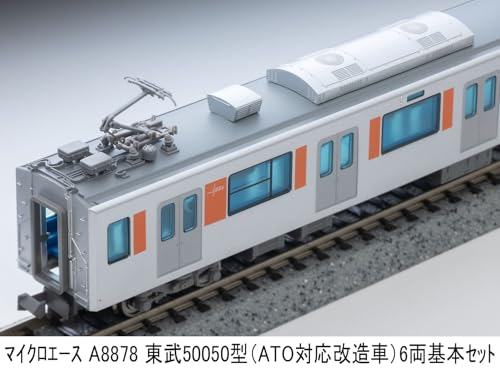 Micro Ace N Gauge Tobu 50050 Series (ATO-compatible modified car) 6-car basic set Railway model train A8878