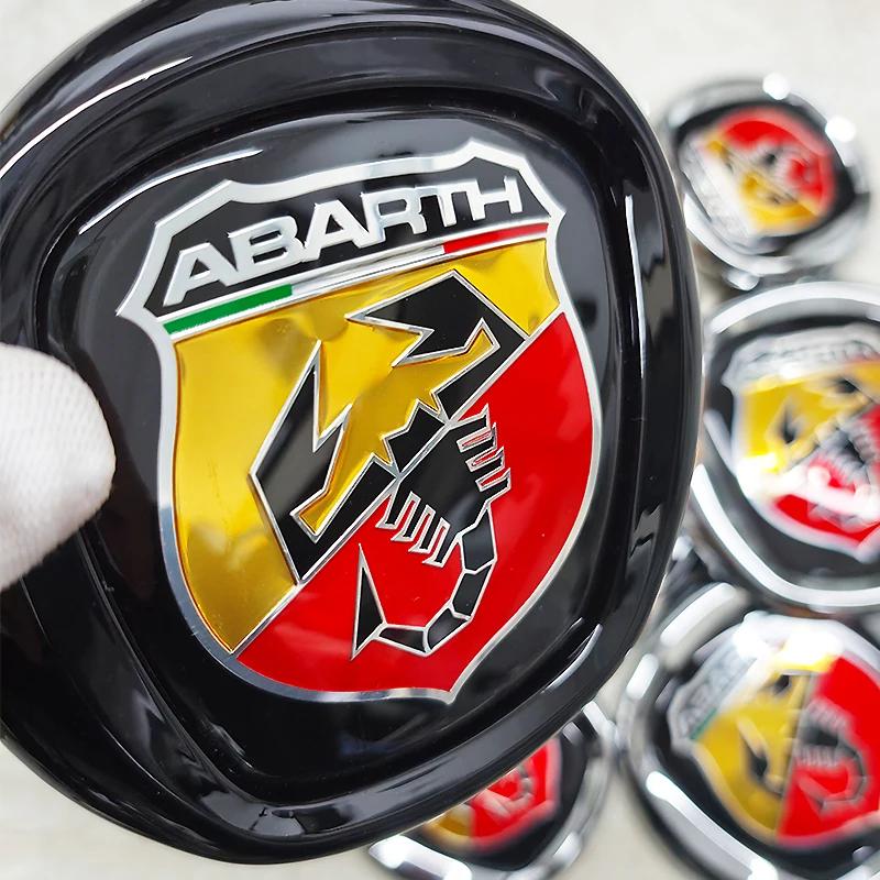 HINLY1 Auto Front Heck Logo Kühlergrill Emblem Zubehör für Fiat Abarth 500 Tipo FR Panda Argo Punto Doblo Pulse Stilo Palio Pondo Strada