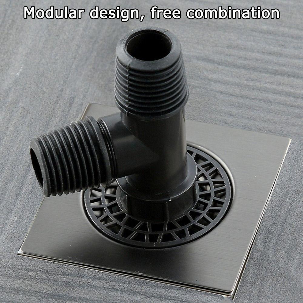 Anti-Overflow Pipe Connector Insect Prevention Multifunctional Tee Connector