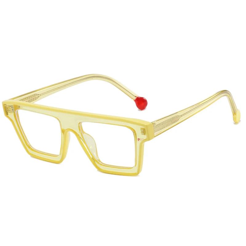 SHAUNA Ретро TR90 квадратная женская оправа для очков ярких цветов Мужская оптическая — фото 8