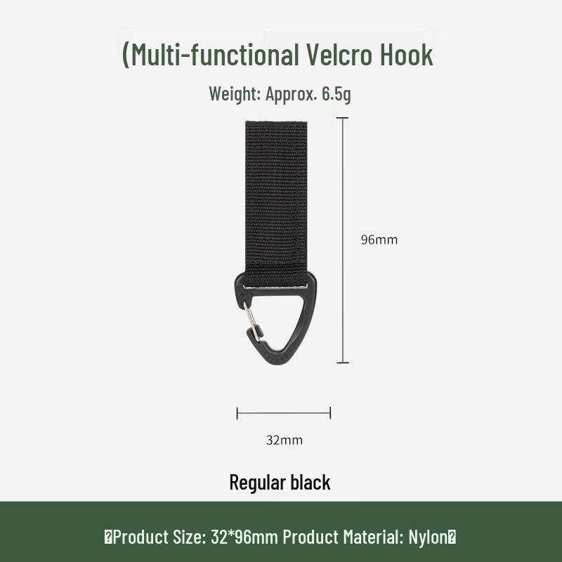 Tolex Outdoor Tactical Backpack Webbing Clip