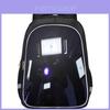 Trendy Nylon Backpack For Students With Titan Tv Character Design In Various Colors
