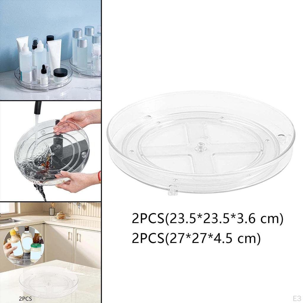 Drehbarer Organizer für Schmuck und Gewürze - 2er-Set