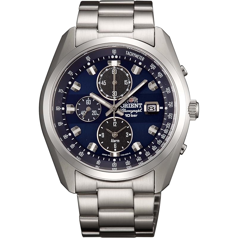 

[ORIENT]Часы ORIENT NEO70 Neo Seventies SOLAR Solar Chronograph сделаны в Японии Поставляются с гарантией производителя WV0011TY мужские темно-синие
