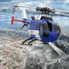 Fjernkontroll Helikopter 6-akset Gyroskop 2,4G 4CH Single Propell Aileron Free Helikopter med