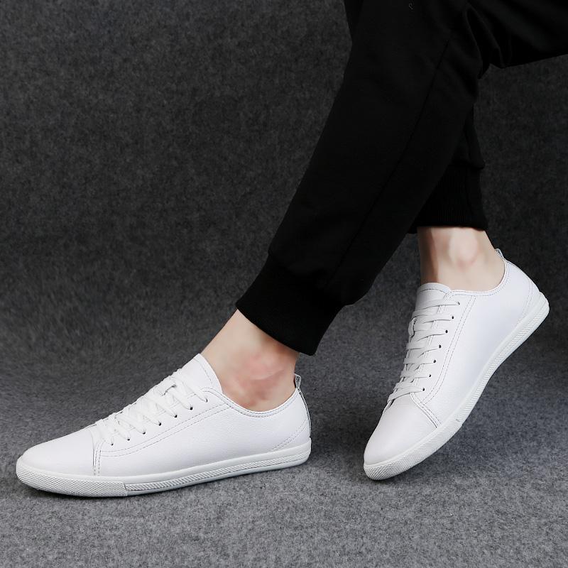Men Loafers Light Leather Casual Shoes Male Outdoor Walking Shoes Comfortable Mens Soft Loafers Genuine Leather Male Shoes