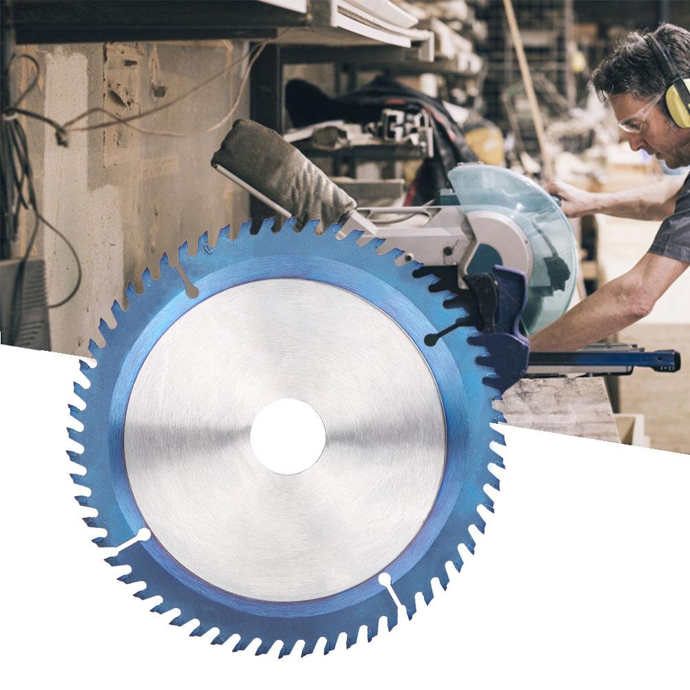 Blue Coating Circular Saw Blade Wood Cutting Blade Disc 1 ID 60T (6 OD)