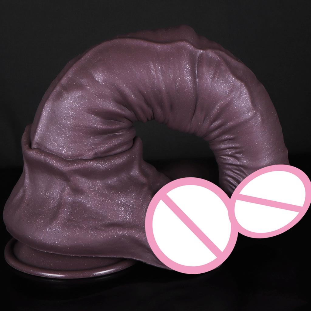 Liquid Silicone Simulation Animal Penis, Super Large Horse Penis