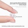 Nail art engraving glue solid nail modeling glue white transparent PVC model glue