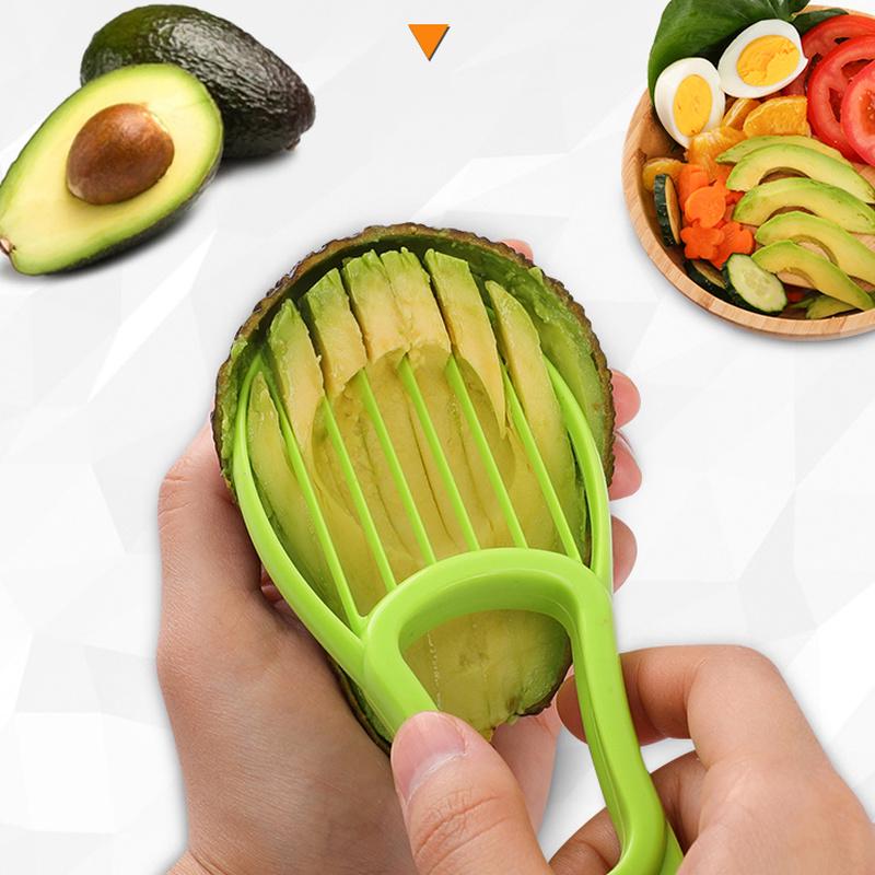 3 In 1 Avocado Slicer Shea Corer Butter Fruit Peeler Tools