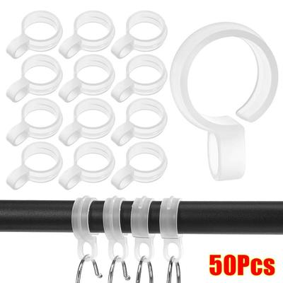 50Pcs Wardrobe Coat Hanger Laundry Supplies Storage Rack Clothes Buckle New Windproof Hook