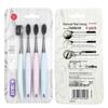 Saky Charcoal Bristle Toothbrush (4-Pack)