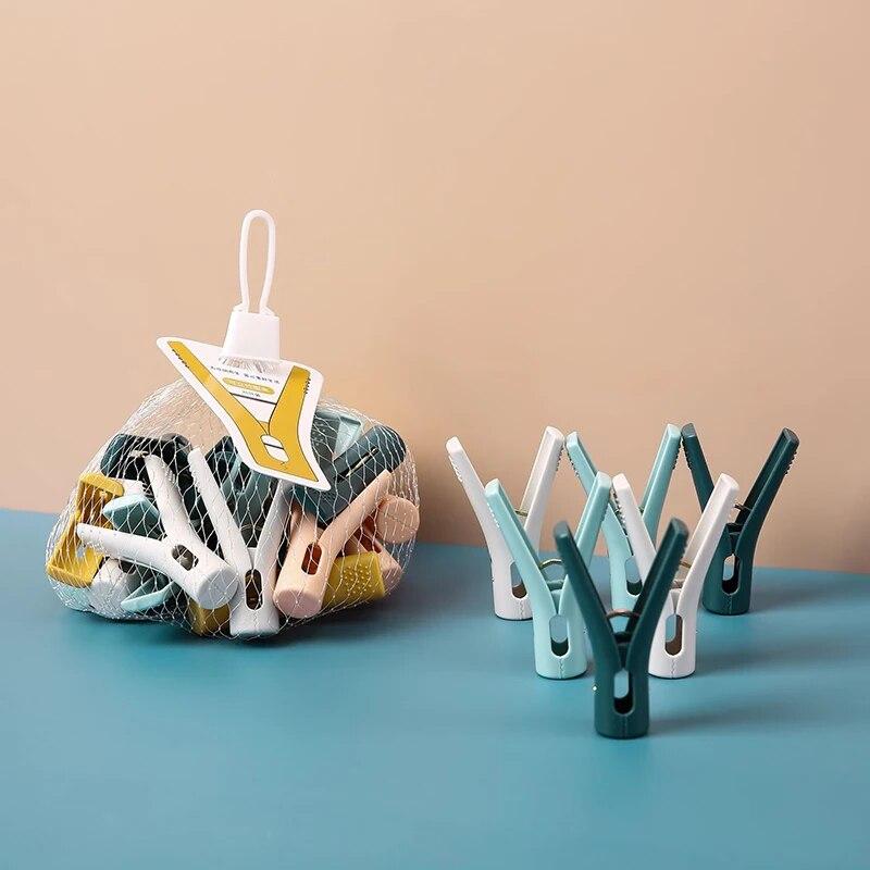 Clothes Underwear Socks Clip Plastic Beach Towel Pegs Clothespin Clips To Sunbed Multicolor Kitchen Bathroom